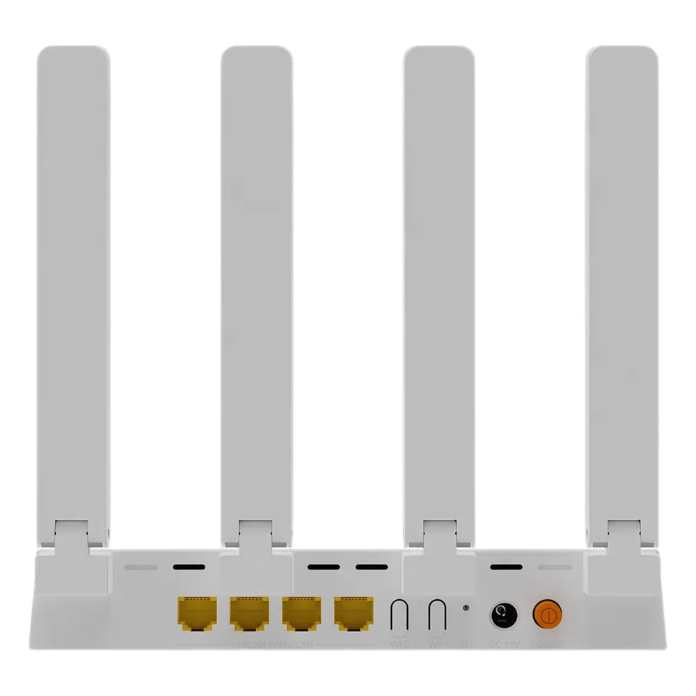 Router Inalámbrico WiFi 6 / 1 Puerto WAN Gigabit / 3 puertos LAN Gigabit/ Soporta MESH con las ONUs WiFi 6 de V-SOL – vista 3