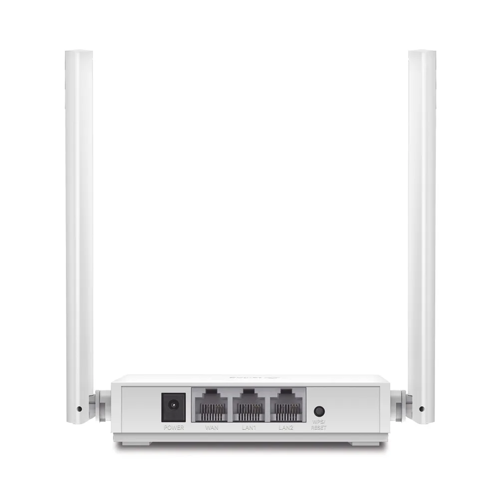 Router Inalámbrico WISP, 2.4 GHz, 300 Mbps, 2 antenas externas omnidireccional 5 dBi, 2 Puertos LAN 10/100 Mbps, 1 Puerto WAN 10/100 Mbps – vista 3