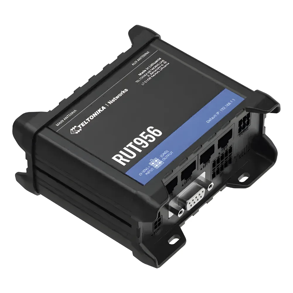 Router Industrial LTE 4G Profesional / 150 Mbps Cat 4 / 4 Puertos Ethernet / RS232 RS485 / WiFi / Doble SIM / GNSS – vista 4
