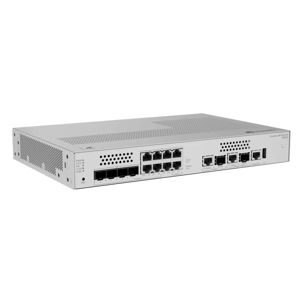 Router / LAN: 1 SFP+ & 6×GE / WAN: 1× SFP+ & 2×GE / 500 Usuarios / 64 APs Gestionables / 500 Túneles IPsec / 2 Gbps / IPS Antivirus – vista 3