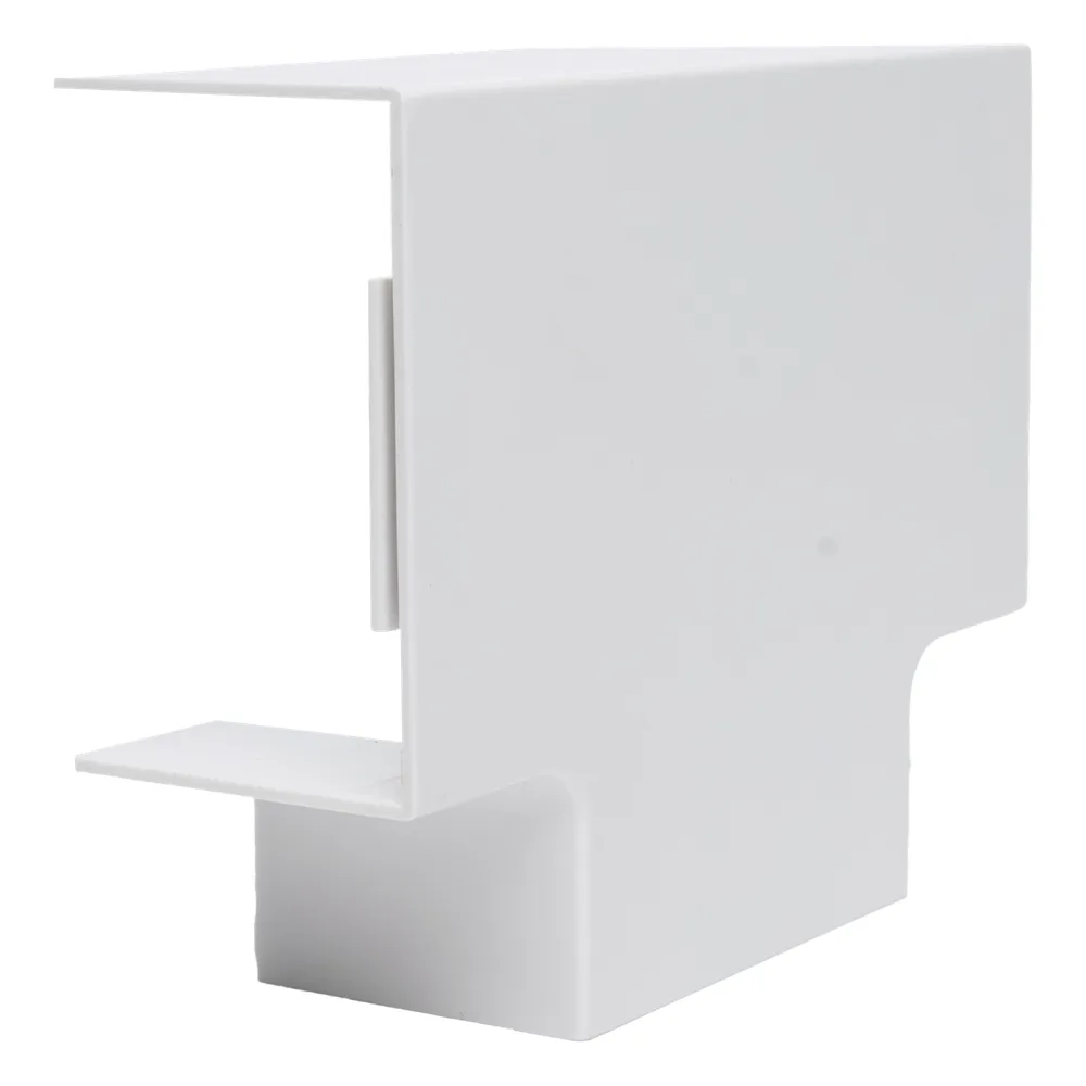Sección en "T" Color Blanco de PVC Auto Extinguible, Para Canaleta TMK-4577 (5540-02001) – vista 3