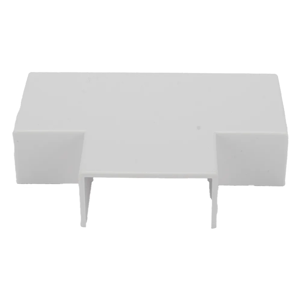 Sección en "T" color blanco de PVC auto extinguible, para canaletas TMK1735, TMK1735SD (5340-02001)