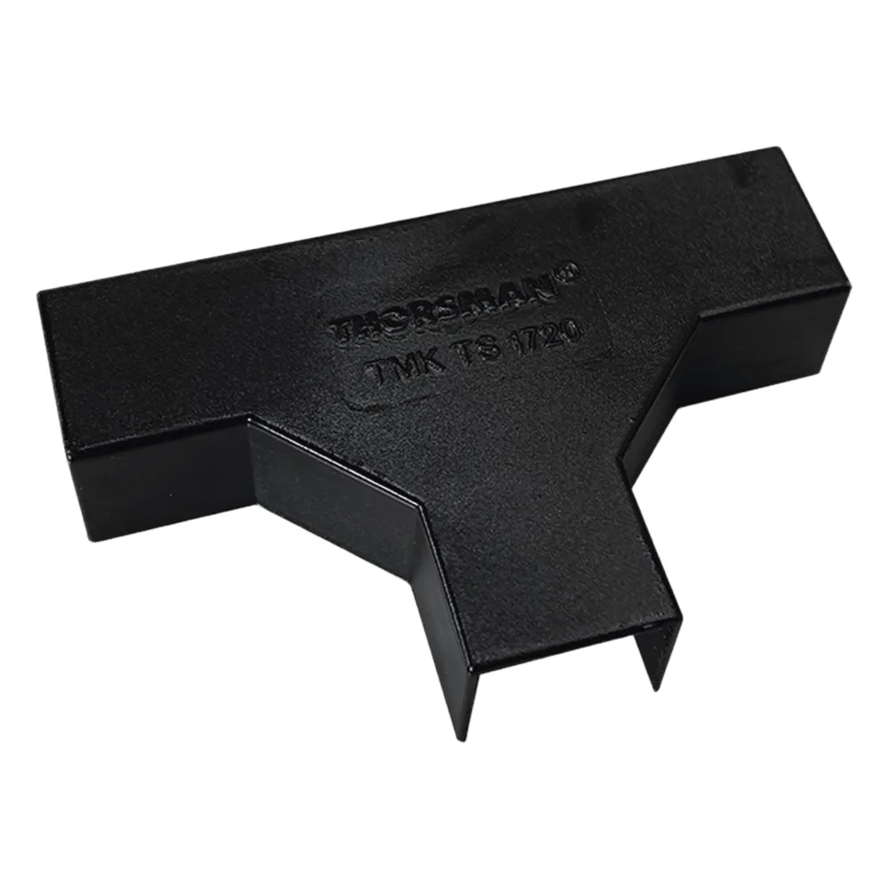 Sección en "T" Color Negro de PVC Auto Extinguible, Para Canaleta TMK-1720-N-CC (5240-02003)