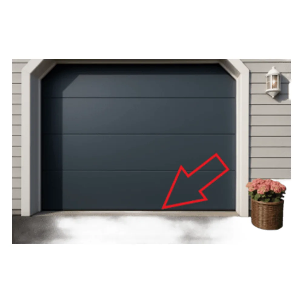 Sello Plastico Rigido y Flexible P/ Puertas D/ Garage D/ 10 Pies D/ Ancho – vista 2