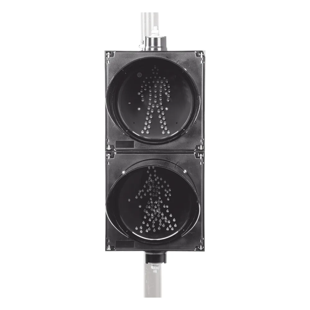 Semáforo Peatonal  Indicador Alto / Siga estático / Diámetro 20 Cms. – vista 2