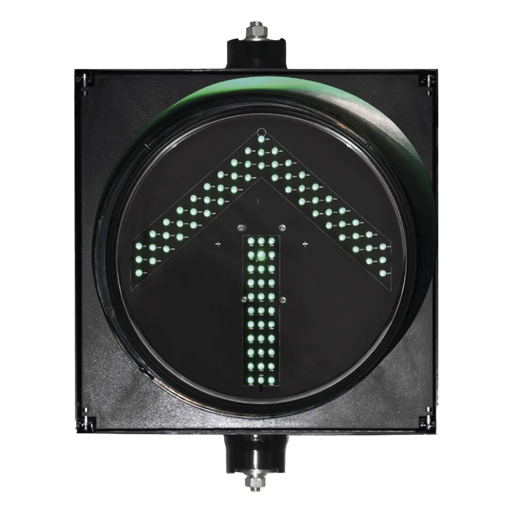 Semáforo / Señalización Flecha Verde / Diametro 30cm / Luz LED .