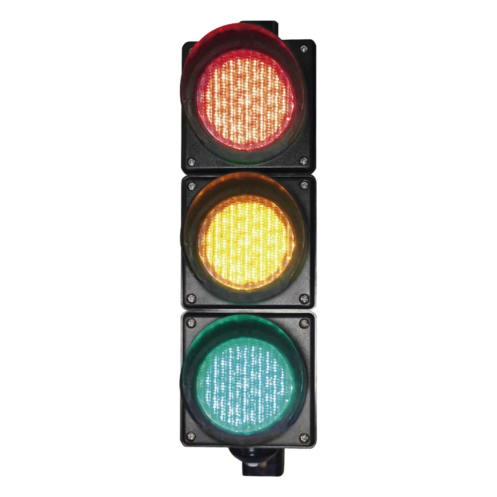 Semáforo / Señalización Rojo, Verde y Amarillo / Diametro 100mm / LED / 110vca.