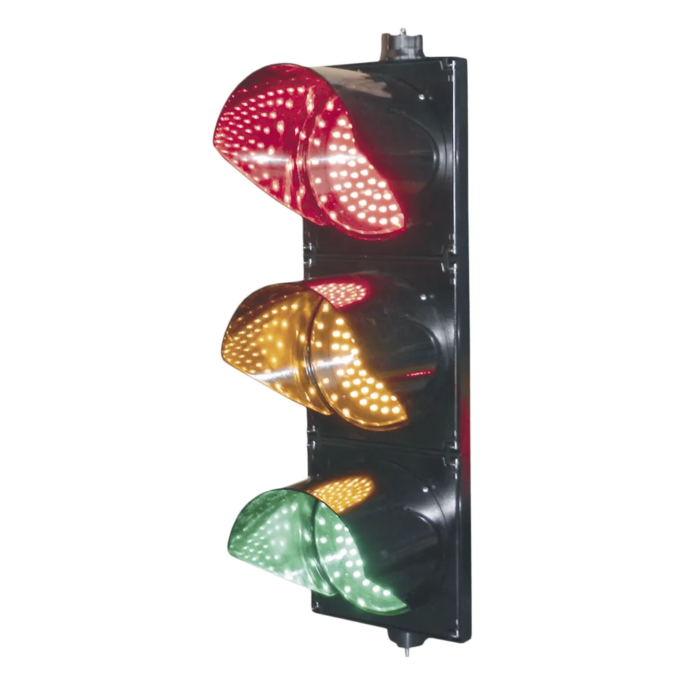 Semáforo / Señalización Rojo, Verde y Amarillo / Diametro 200mm / LED / 110vca.