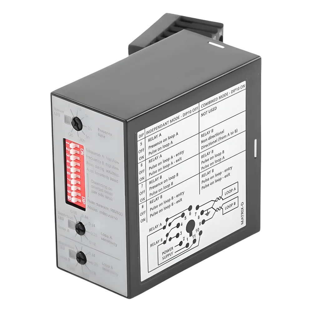 Sensor de masa para barreras de Dos Canales / Ideal para Accesos Vehiculares – vista 3