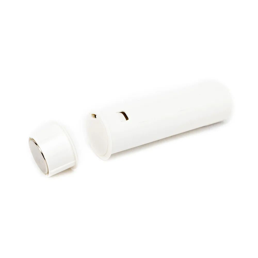 Sensor Magnético Inalámbrico para Empotrar / Invisible en Puerta Cerrada / Gap 2.54 cm / 345 MHz / Batería 5 Años / Diseño Cilíndrico Discreto – vista 5