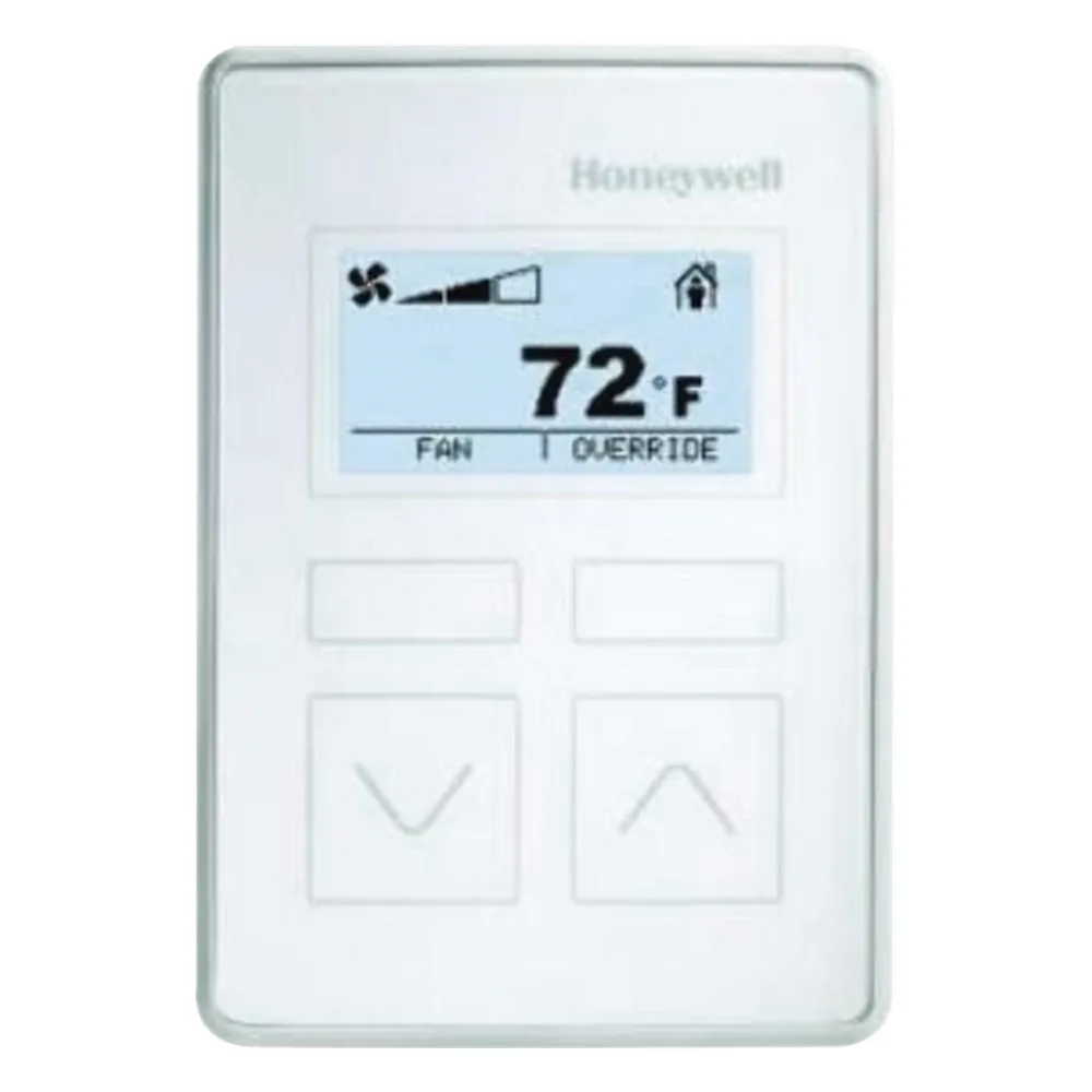 Sensor y display de temperatura y humedad para pared con pantalla LCD retroiluminada y bus Sylk para controladores Trend IQX