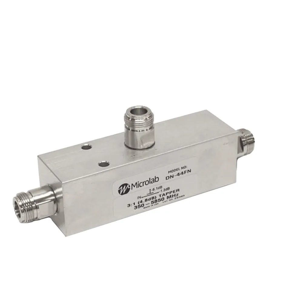 SEPARADOR 3dB (2:1) Tap 350-5930MHz 500W -161dBc TIPO N IP67 .
