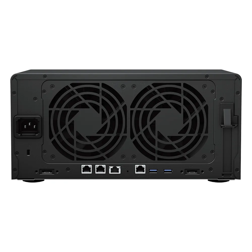 Servidor de Almacenamiento NAS Synology DiskStation DS1823xs+ | 8 Bahías | 144 TB Bruto | Expansión hasta 324 TB | 10GbE | RAID F1,0,1,5,6,10 | Caché SSD. – vista 7