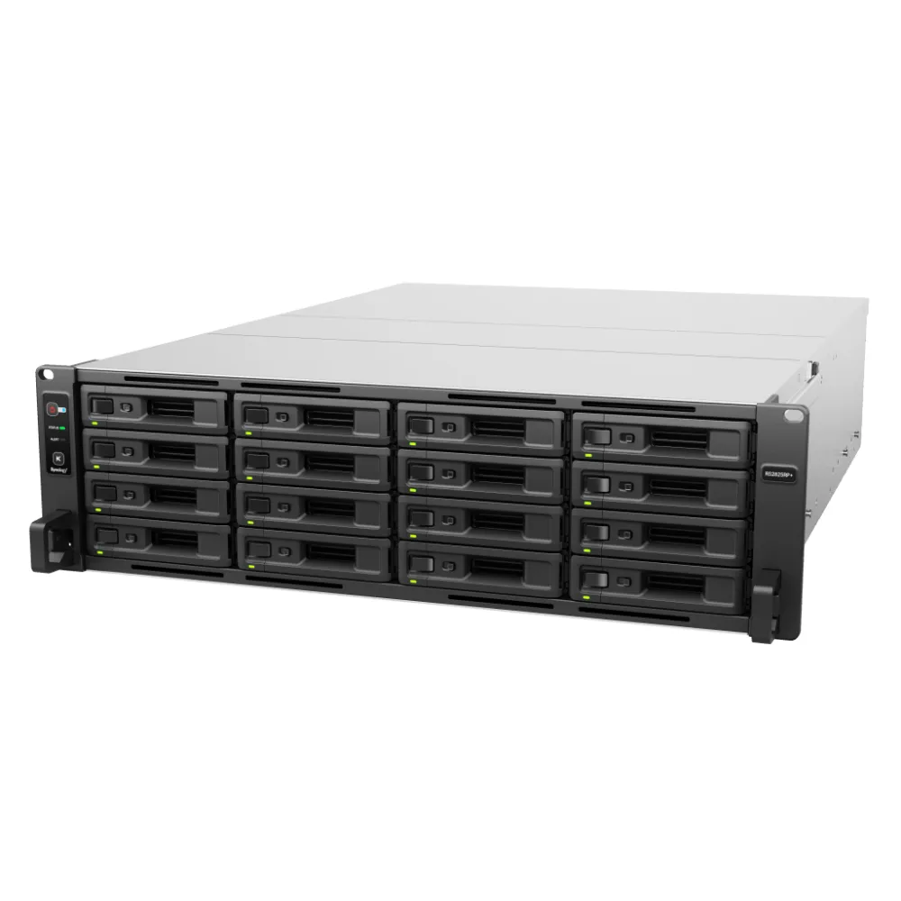 Servidor de Almacenamiento RackStation RS2825RP+ | 16 Bahías | 3U | Hasta 560 TB | Rendimiento 3,519/1,790 MB/s | Fuentes de Alimentación Duales | Expansión PCIe | Compatible con Virtualización y Vigilancia. – vista 4