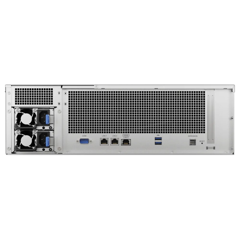 Servidor de Almacenamiento RackStation RS2825RP+ | 16 Bahías | 3U | Hasta 560 TB | Rendimiento 3,519/1,790 MB/s | Fuentes de Alimentación Duales | Expansión PCIe | Compatible con Virtualización y Vigilancia. – vista 7