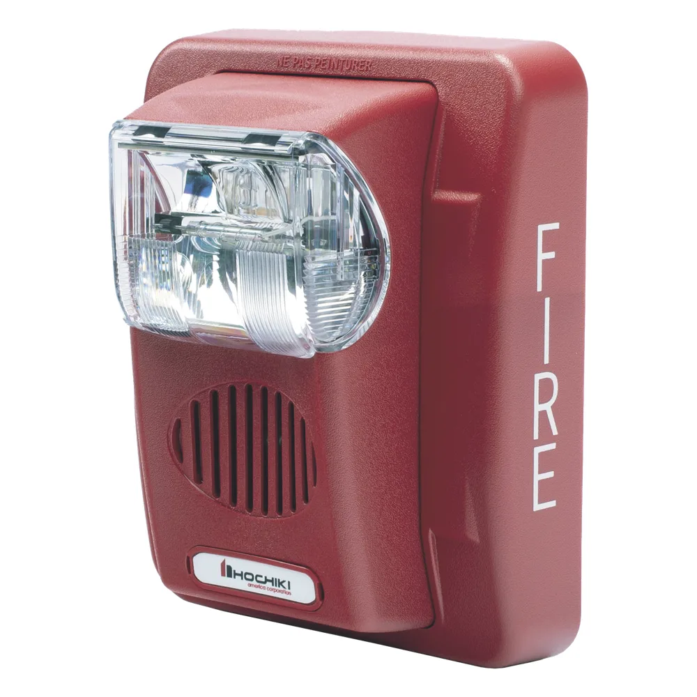 Sirena Estrobo, 12 Vcd, Multi-Candela 15 hasta 110 cd, Montaje En Pared, Color Rojo, Serie HEC3 (0500-05980) Hochiki – vista 3