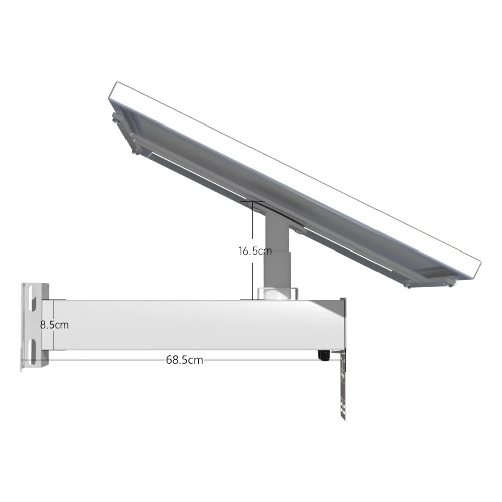 Sistema Autónomo de Alimentación Solar 120W / Batería LiFePO₄ 60Ah (768Wh) / Panel Monocristalino / MPPT / 12V 3A / IP65 / Plug-and-Play / Monitoreo Remoto RS-485 – vista 3