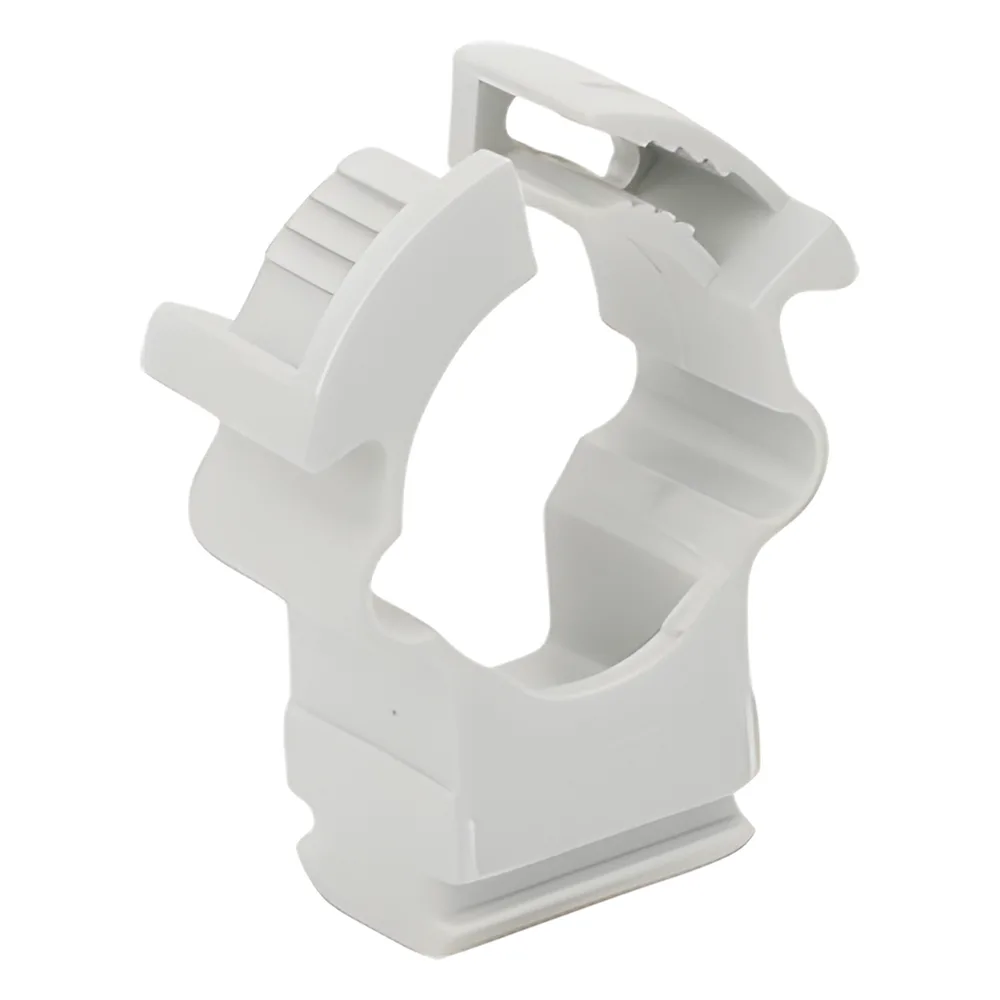 Soporte de collar (Abrazadera), PVC Auto-extinguible, cerrado para tubería de 16 mm – vista 3