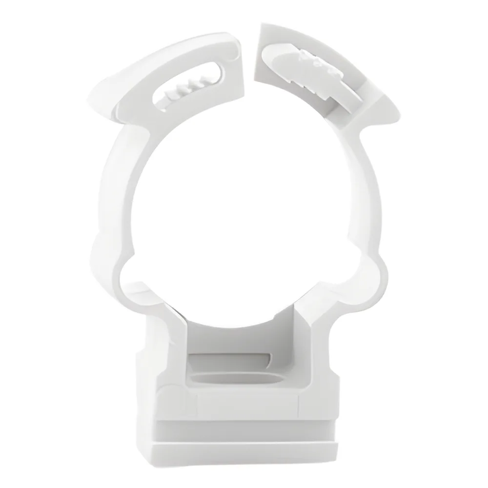 Soporte de collar (Abrazadera), PVC Auto-extinguible, cerrado para tubería de 20 mm – vista 5