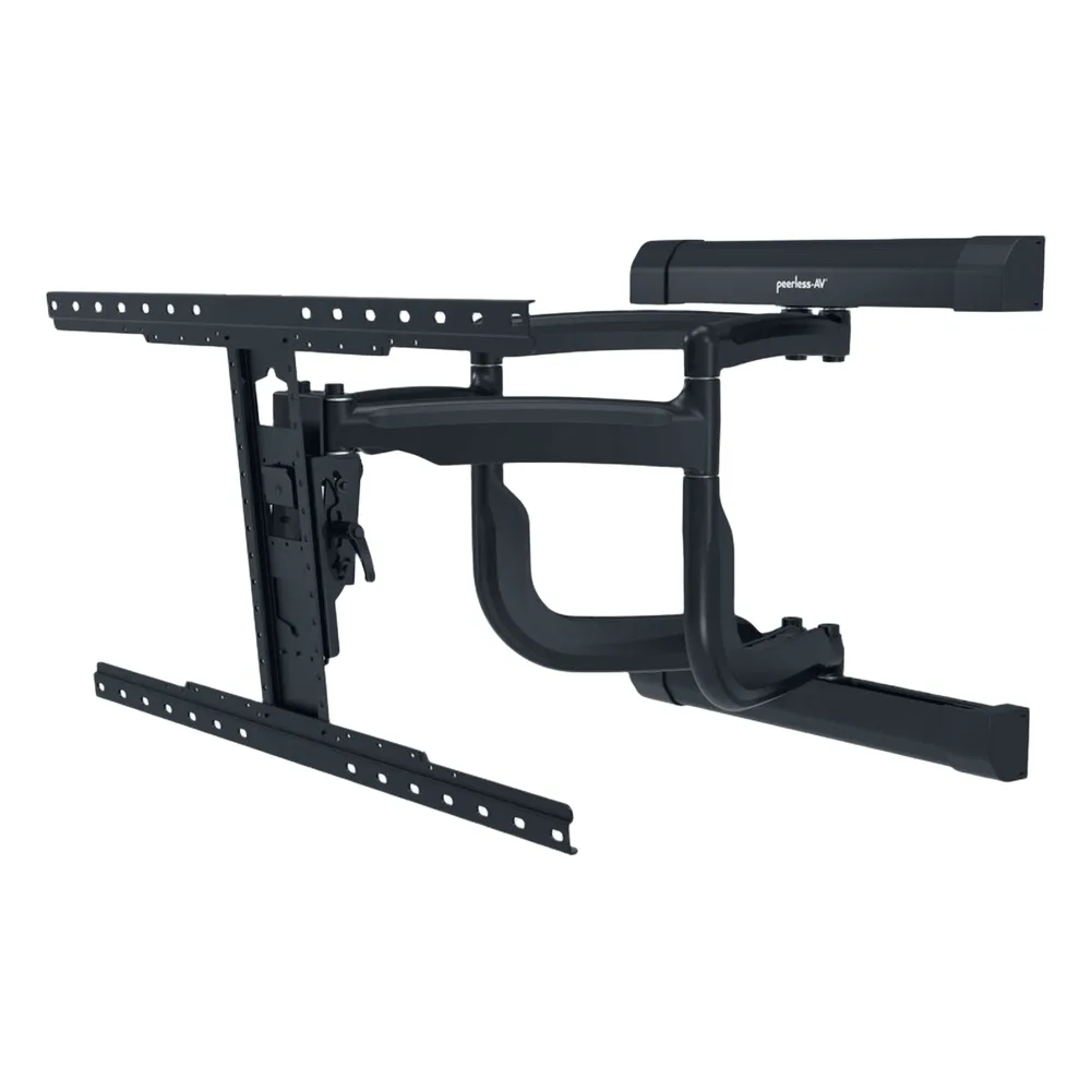 Soporte de pared Articulado SmartMount para Pantallas 50" a 90"+ / Patrón VESA 200x100 a 800x400 mm / Extensión 30.5" (774 mm) / Capacidad de Carga 200 lb (90.7 kg) / Pivote ±90° – vista 3