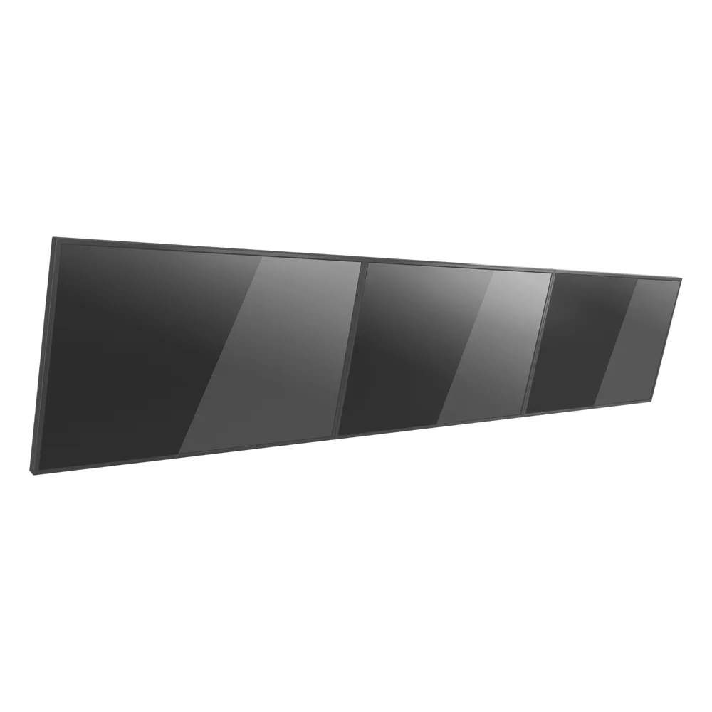 Soporte de Pared para TV / Riel Triple 400T / Capacidad 110 lbs (50 kg) / Compatible 32"-65" / VESA 100x100-600x400 mm / Ajuste Ángulo 5°-15° / Montaje Profesional – vista 4