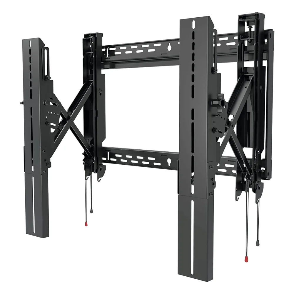 Soporte de Pared Universal Tijera SmartMount / Extensión 12 pulgadas (305 mm) / Carga Máxima 200 lb (90.7 kg) / Ajuste Tilt +15°/-2° con IncreLok / Patrón VESA 200x100 a 600x600 mm / Apertura Abierta para Cajas Empotradas / In