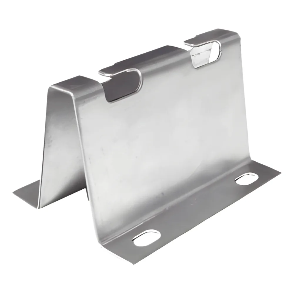 Soporte de piso falso directo, ideal para llegada a Rack, con acabado Electro Zinc