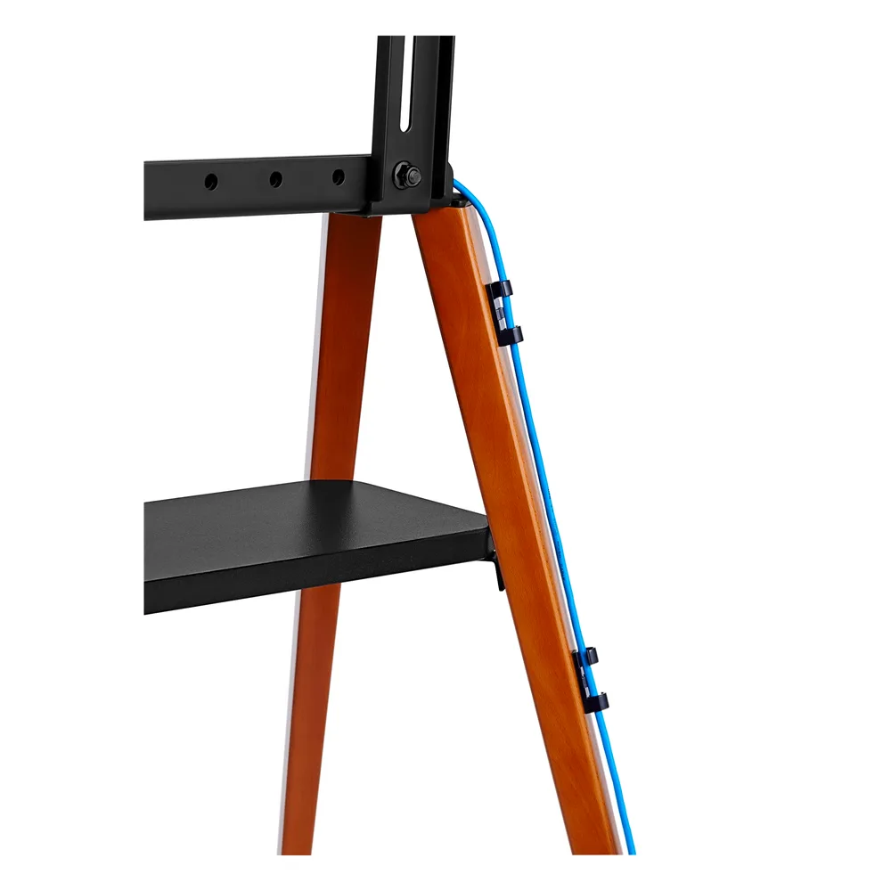 Soporte de TV Easel Studio TV Floor Stand | Compatible VESA 200x200 a 600x400 | Para Pantallas de hasta 75 Pulgadas | Capacidad de Peso 40 kg | Altura Ajustable 905-2590 mm | Incluye Cable Anti-Caída – vista 4