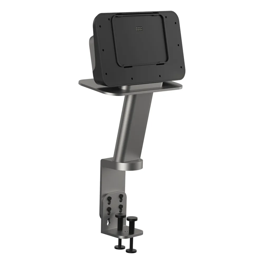 Soporte Fijo para Mesa / Tablet SUNMI CPad / Quick Lock / Doble Seguro / Giro 180° / Ocultamiento de Cables / Indicador Luminoso / Banco de Energía 160x81x28 mm