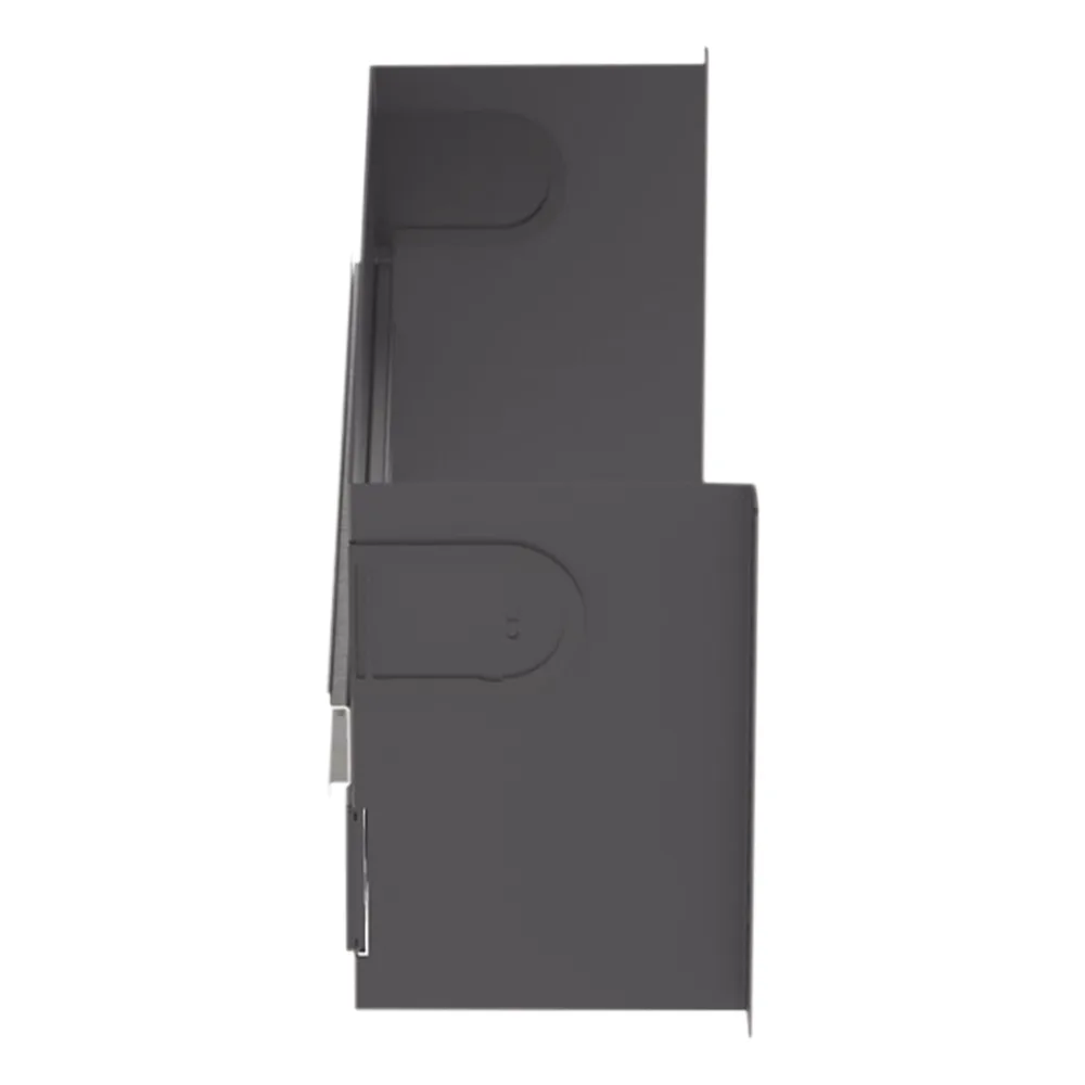 Soporte Industrial Para Instalar Equipos de Montaje en Riel DIN, Para Racks o Gabinetes Estándar de 19in, de 4UR, Color Negro – vista 4