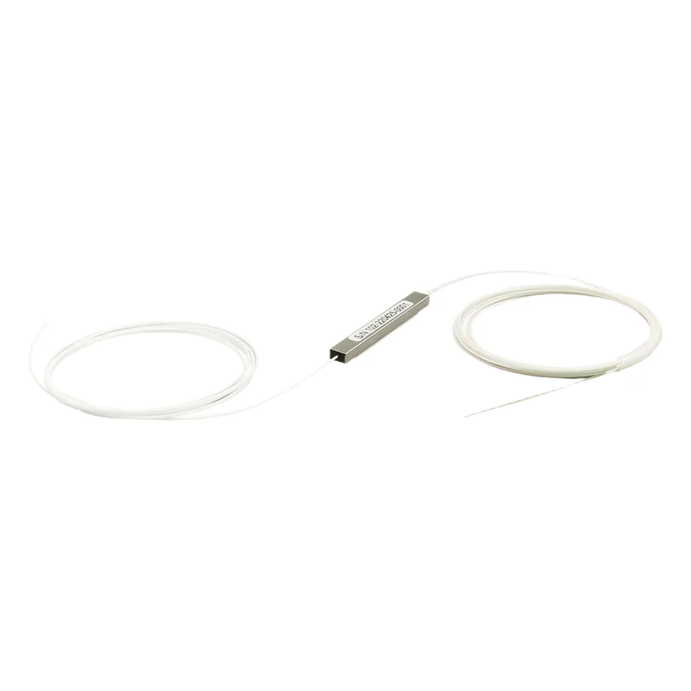 Splitter Balanceado (Divisor Óptico) tipo PLC, 1x2, (50/50), para fusión (sin conectores)