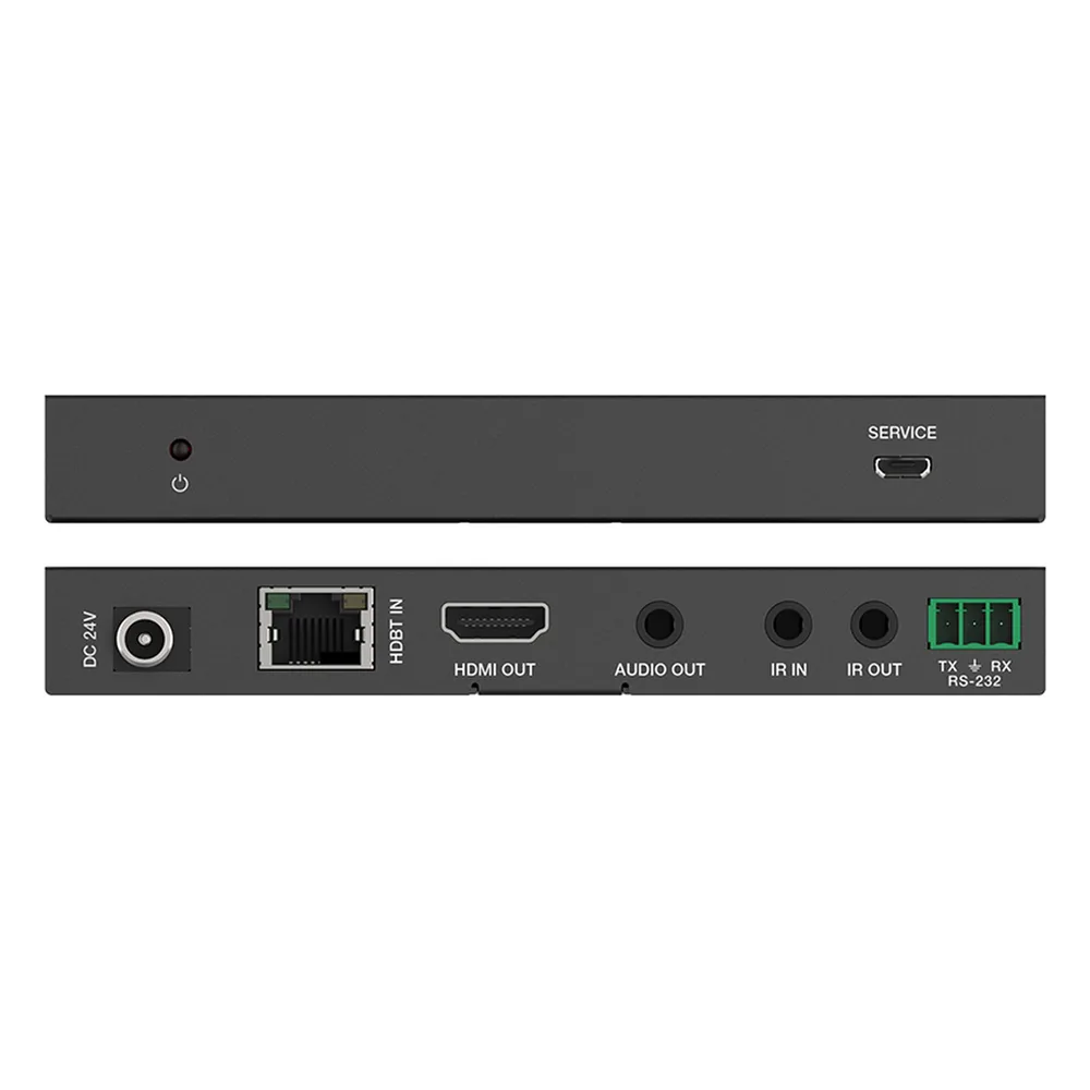 Splitter mas Extensor de Video | 1x2 | ProAV | HDBaseT™ | 120m en 4K@60Hz | 150m en 1080p@60Hz | Cat6/6a/7 | Gestión Avanzada EDID | Control IR y RS232 | PoC | Salida de Audio – vista 2