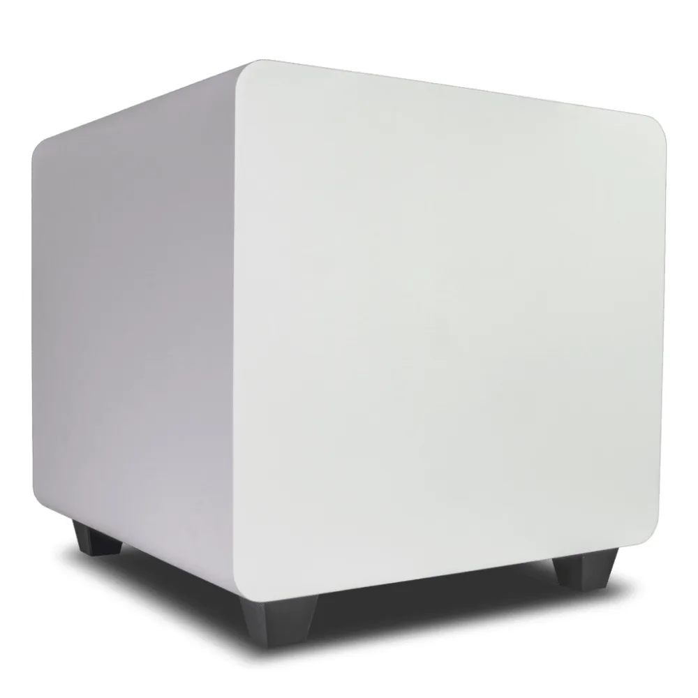 Subwoofer Activo de 10in | Diseño Down-Firing | 300W RMS | Recinto Sellado | Acabado Blanco
