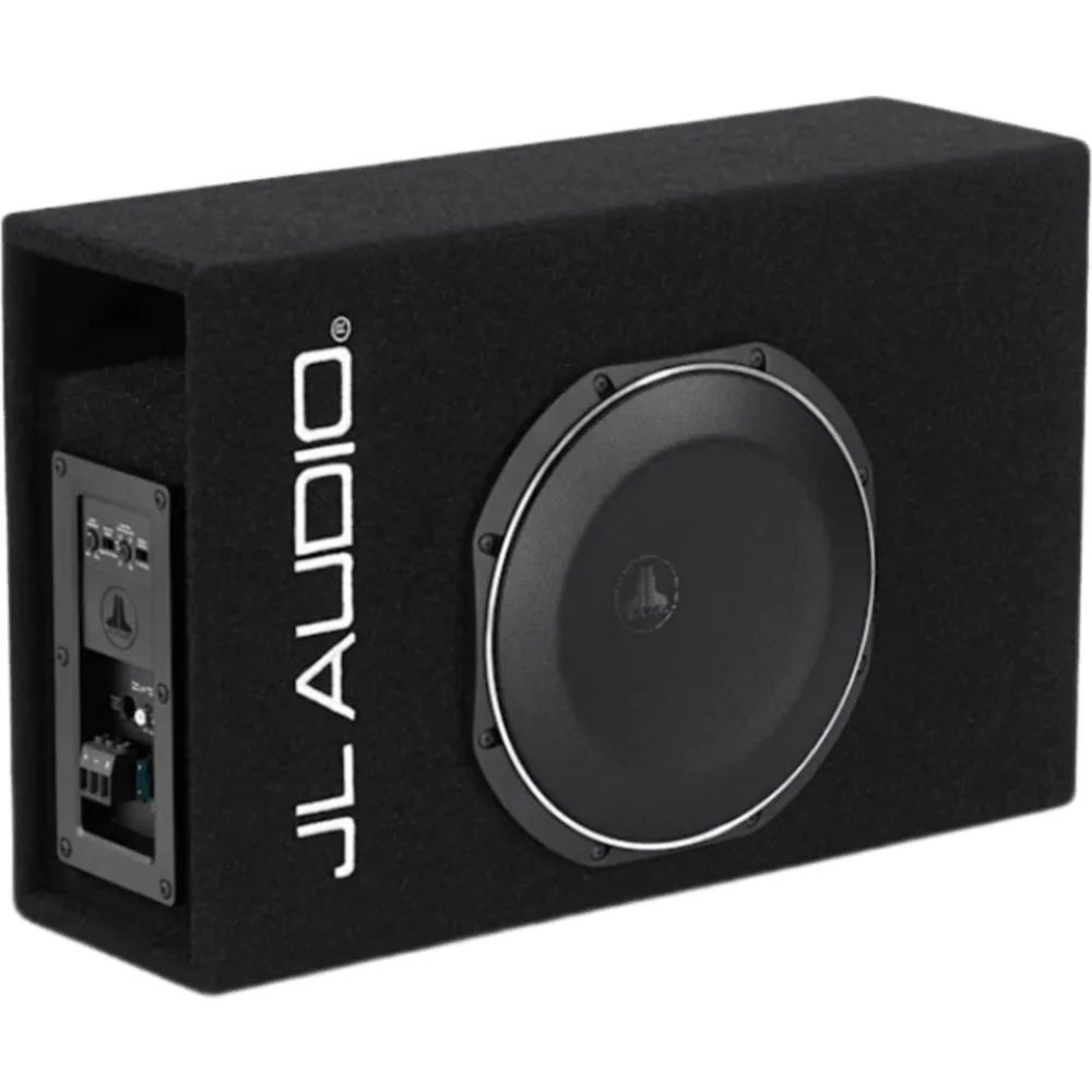 Subwoofer Amplificado / Caja PowerWedge+ TW1 / Driver TW1 10″ / Amplificador Integrado 400 W RMS / Impedancia 0.25 &Omega; / Cono de Polipropileno Relleno de Minerales / Carcasa Sellada / Rejillas Incluidas / Dimensiones 283 x 470 x 127 mm (11.125 x – vista 2