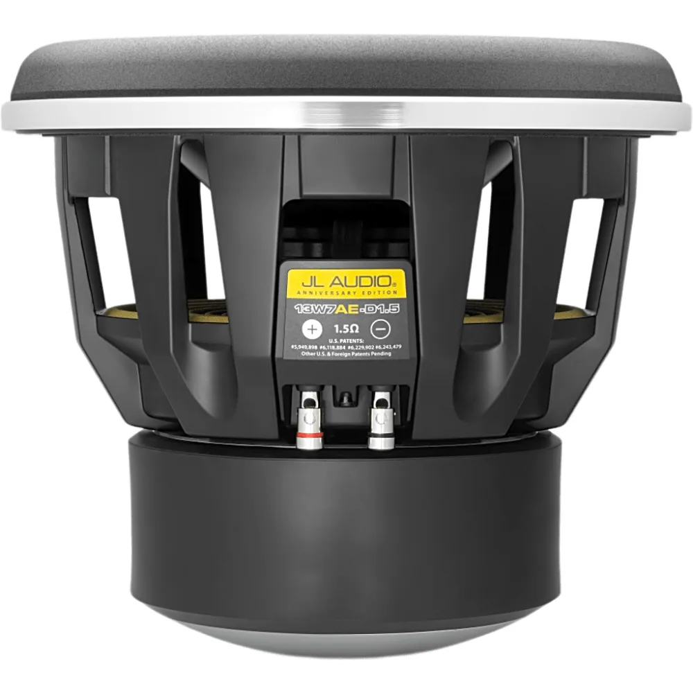 Subwoofer JL Audio® W7AE / Car Audio / Bobina Dual 1.5 Ohmios / 1500W RMS / Tecnología W7AE / Chasis Aluminio Fundido / Excursión Lineal Excepcional – vista 3
