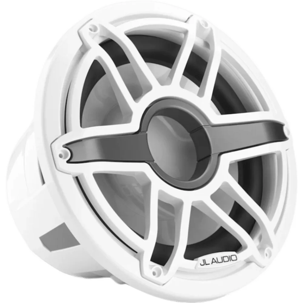 Subwoofer Náutico JL Audio M7 / 12" / Rejilla Deportiva Blanca / Deflector Infinito / 600 W RMS / 4 &Omega; / Sensibilidad 86.7 dB / Cono de Polipropileno Relleno de Mica / Montaje 306 mm (12.0625 in) / Profundidad de Montaje 202 mm (7.94 in) – vista 2