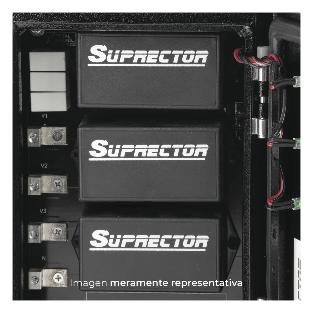 Supresor de Pico Clase C con Voltaje de Operación 277/440 Vca, 2 Fases, 320 KA – vista 8
