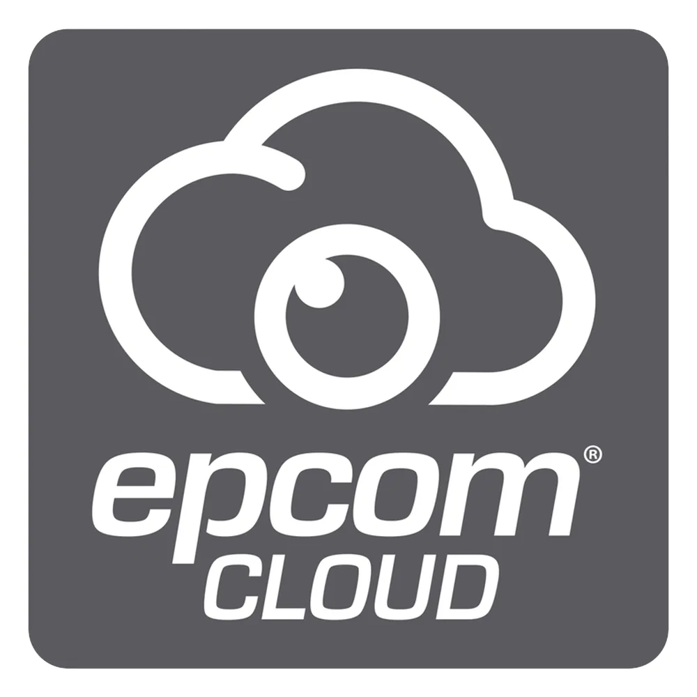 Suscripción Anual Epcom Cloud / Grabación en la nube para 1 canal de video a 8MP con 90 días de retención / Grabación por detección de movimiento