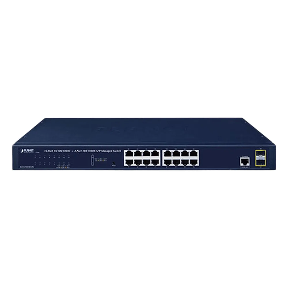 Switch Administrable Capa 2, 16 Puertos 10/100/1000T, 2 Puertos SFP 100/1G/2.5G, Administración Remota con CloudNMS