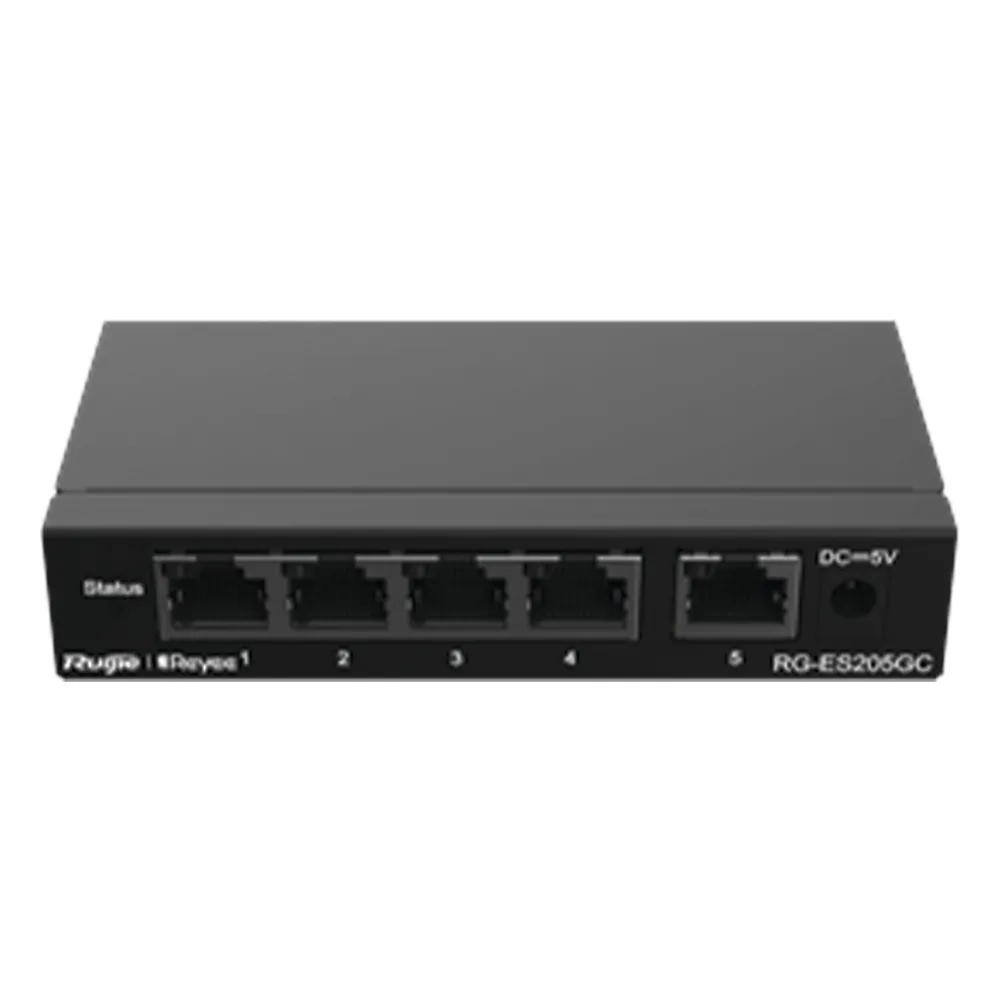 Switch Administrable con 5 puertos Gigabit, gestión gratuita desde la nube – vista 2