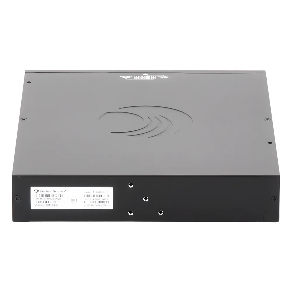Switch cnMatrix WISP TX1012-DC-P de 8 puertos PoE y 4 SFP+, 170 W PoE Budget, Capa 2, gestión cnMaestro On-Premises, para corriente directa – vista 4