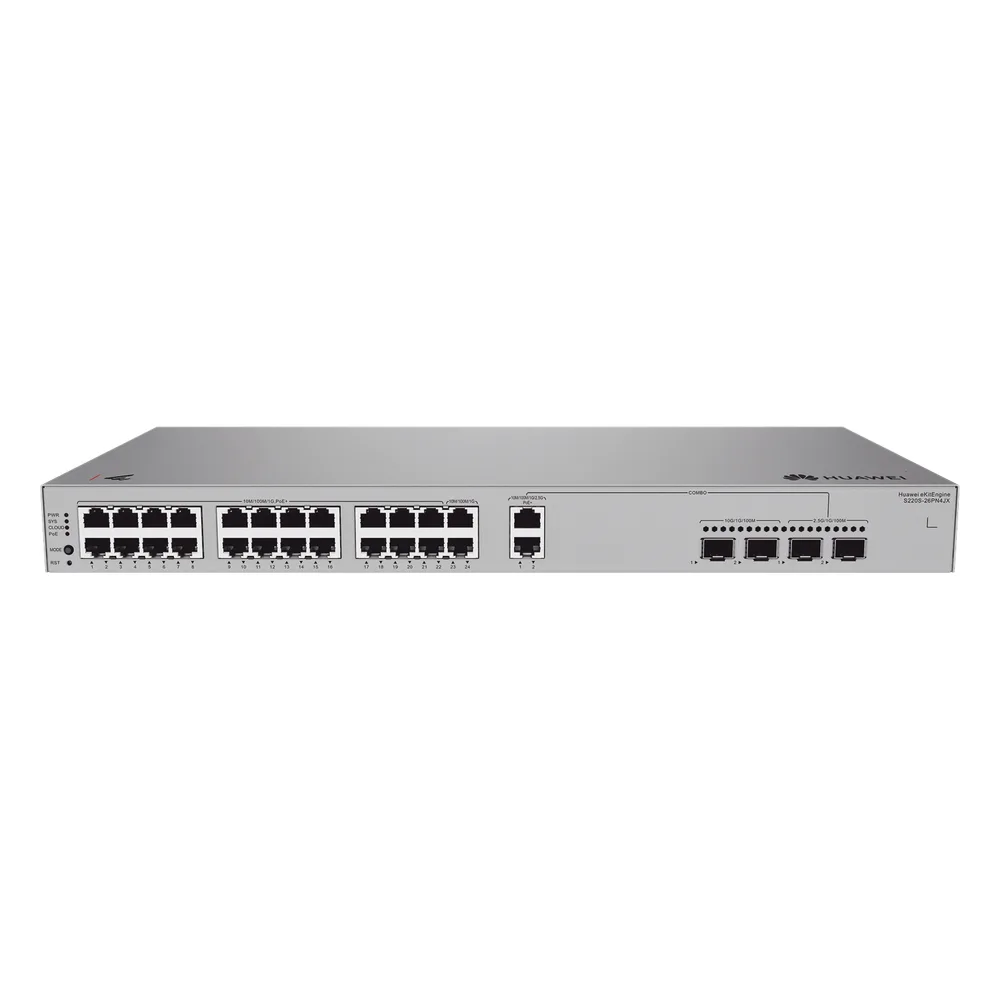 Switch de Acceso eKit Administrable / Capa 2 / 22 Puertos PoE+ Gigabit + 2 Puertos PoE+ 2.5 Gbps + 2 Puertos SFP(2.5 Gbps) + 2 Puertos SFP+(10 Gbps) / PoE Perpetuo / Presupuesto PoE 400 W / Sin Licenciamiento – vista 2