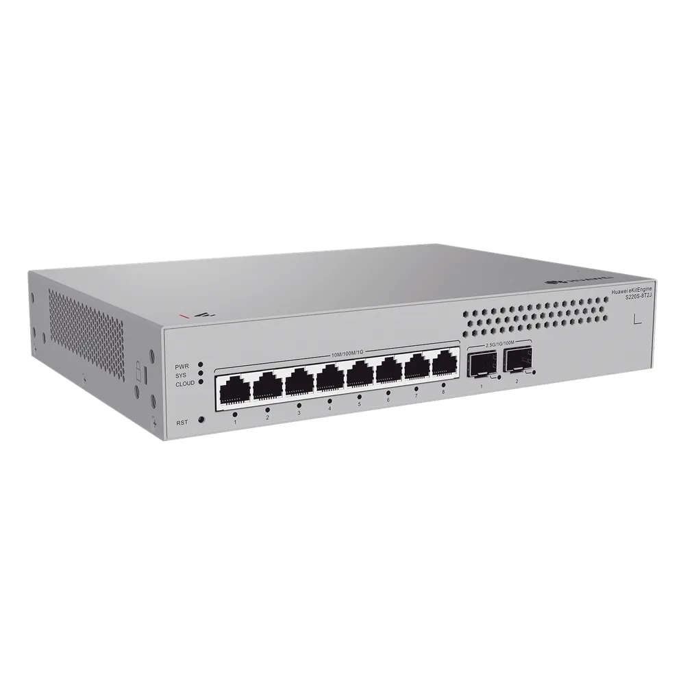 Switch de Acceso eKit Administrable Capa 2 / 8 Puertos Gigabit / 2 Puertos SFP 1-2.5 Gbps / Gestión Gratuita desde la Nube / Libre de Licenciamiento – vista 5