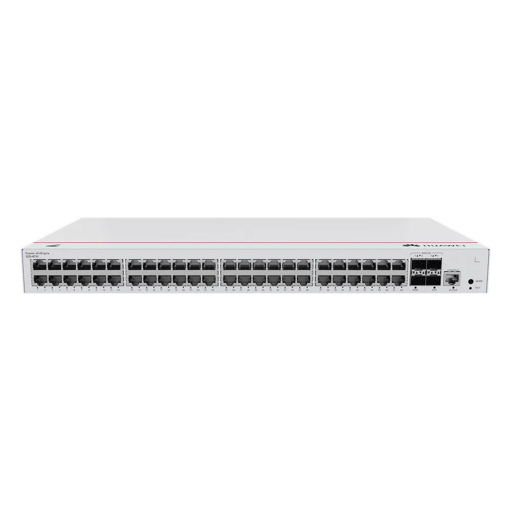 Switch de Acceso Gigabit Administrable  Capa 2 / 48 puertos 10/100/1000 Mbps / 4 Puertos 10GE SFP+ Uplink / ERPS / IMGP Snooping / DHCP Snooping / Administración Nube Gratis