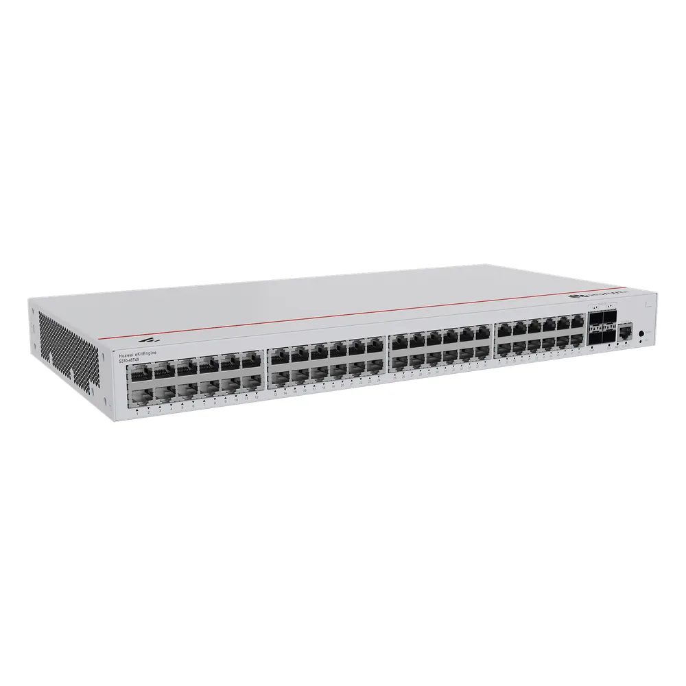 Switch de Distribución/Core Gigabit Administrable  Capa 3 / 48 puertos 10/100/1000 Mbps  / 4 Puertos 10GE SFP+ Uplink / ERPS / Rutas Estáticas / iStack / Administración Nube Gratis – vista 3