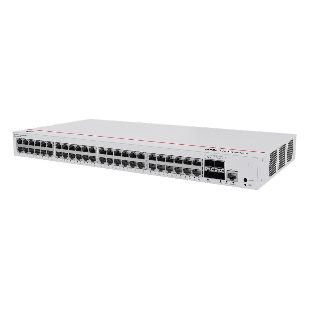 Switch de Distribución/Core Gigabit Administrable  Capa 3 / 48 puertos 10/100/1000 Mbps  / 4 Puertos 10GE SFP+ Uplink / ERPS / Rutas Estáticas / iStack / Administración Nube Gratis – vista 4