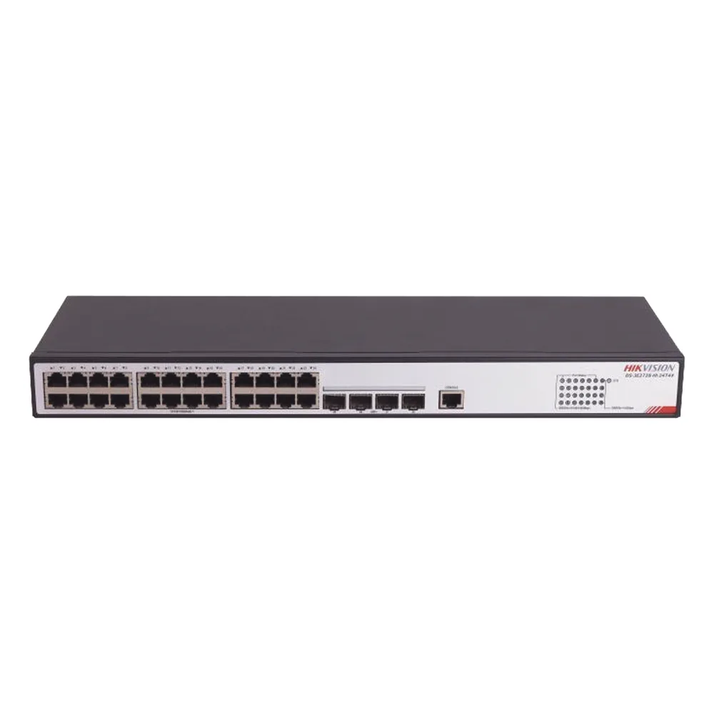 Switch Gigabit  / Administrable / 24 Puertos RJ45 GE  / 4 Puertos SFP 10G  / Soporta IGMP