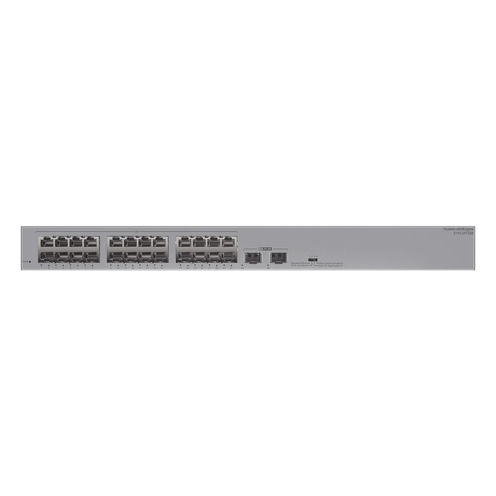 Switch Gigabit No Administrable / 24 puertos 10/100/1000 Mbps  / 2 Puertos SFP Uplink – vista 3