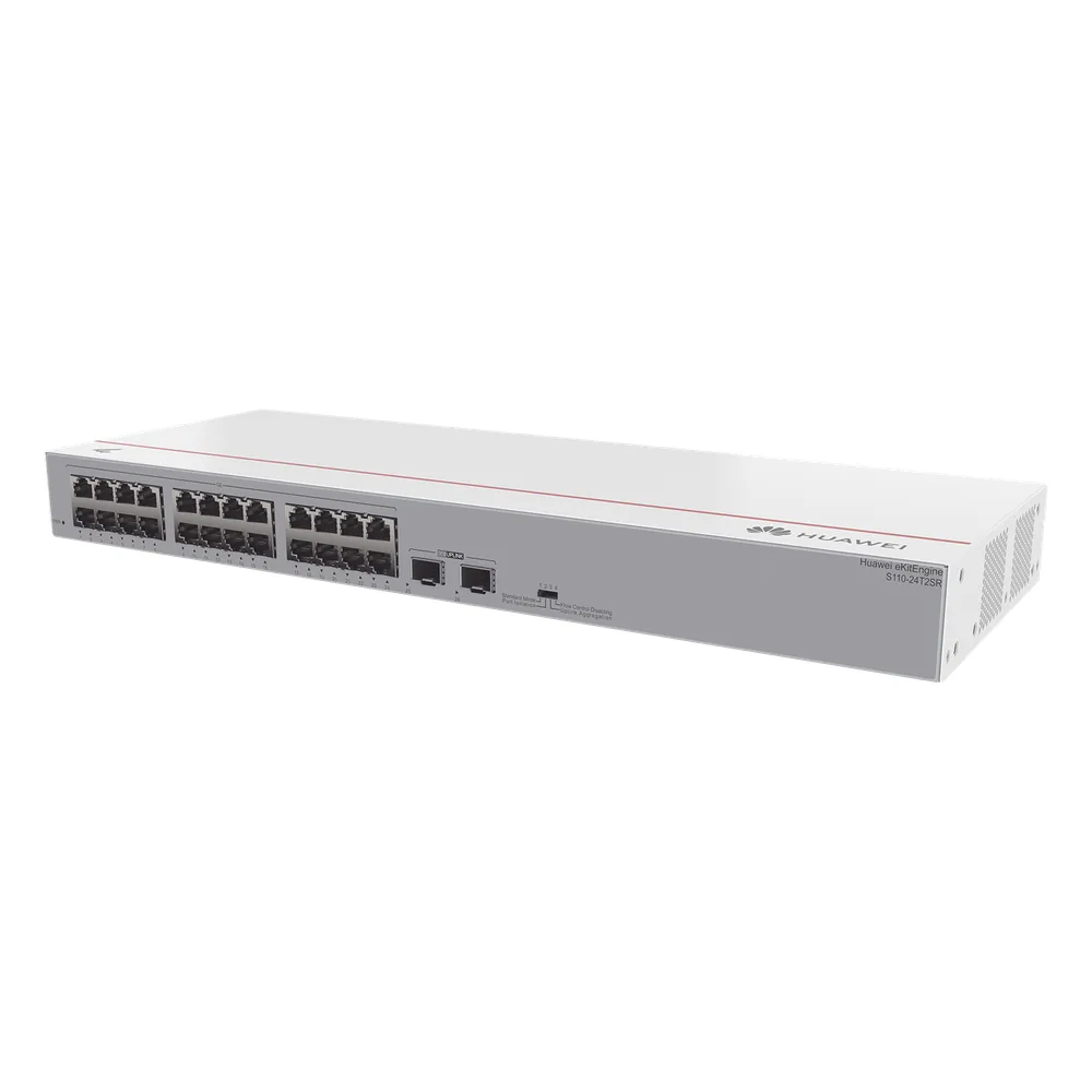 Switch Gigabit No Administrable / 24 puertos 10/100/1000 Mbps  / 2 Puertos SFP Uplink – vista 5