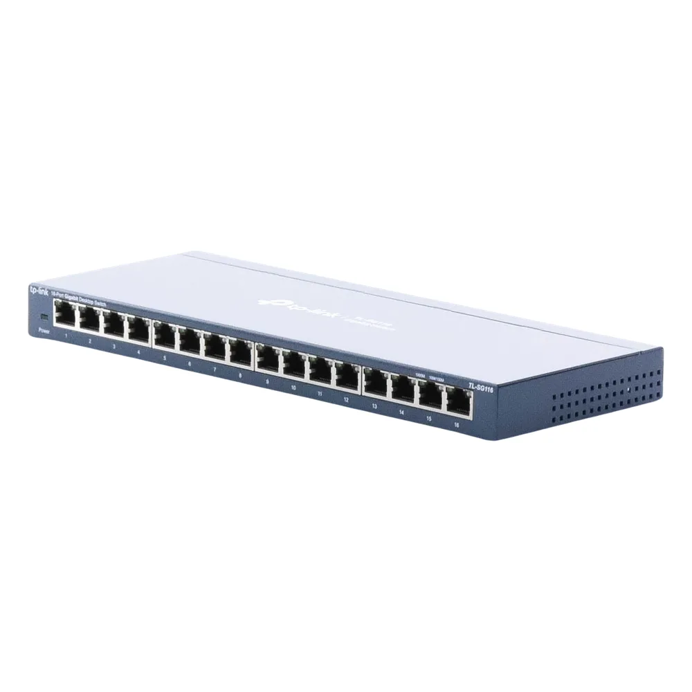 Switch Gigabit no administrable de 16 puertos 10/100/1000 Mbps para escritorio – vista 6